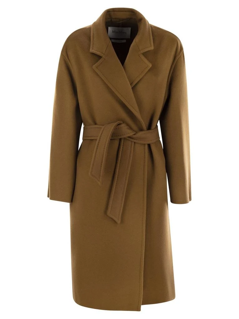 Max Mara Max Mara Melinda Belted Long-Sleeved Coat from Cettire