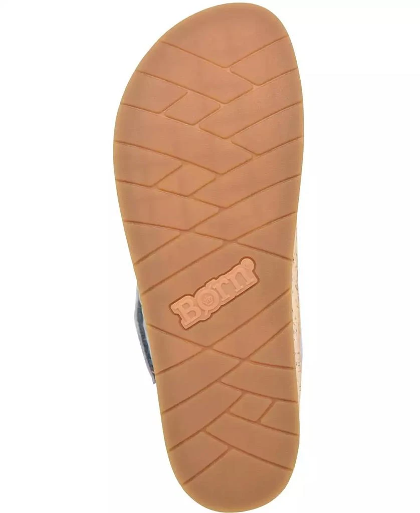 Born Women
s Sloan Round Toe Wedge Sandals 5