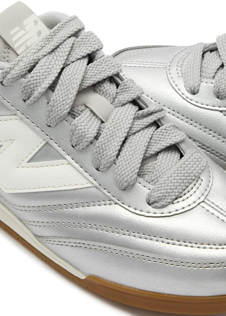 New Balance RC42 panelled metallic-leather sneakers 4