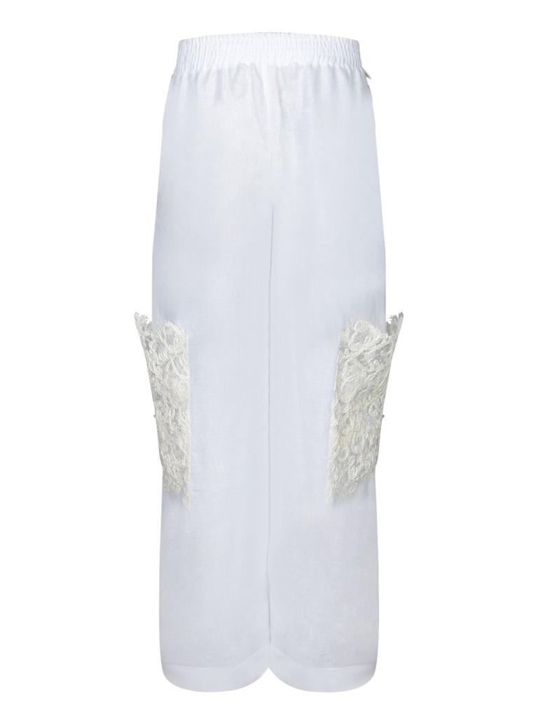 ERMANNO Ermanno Scervino Lace Detailed Pants