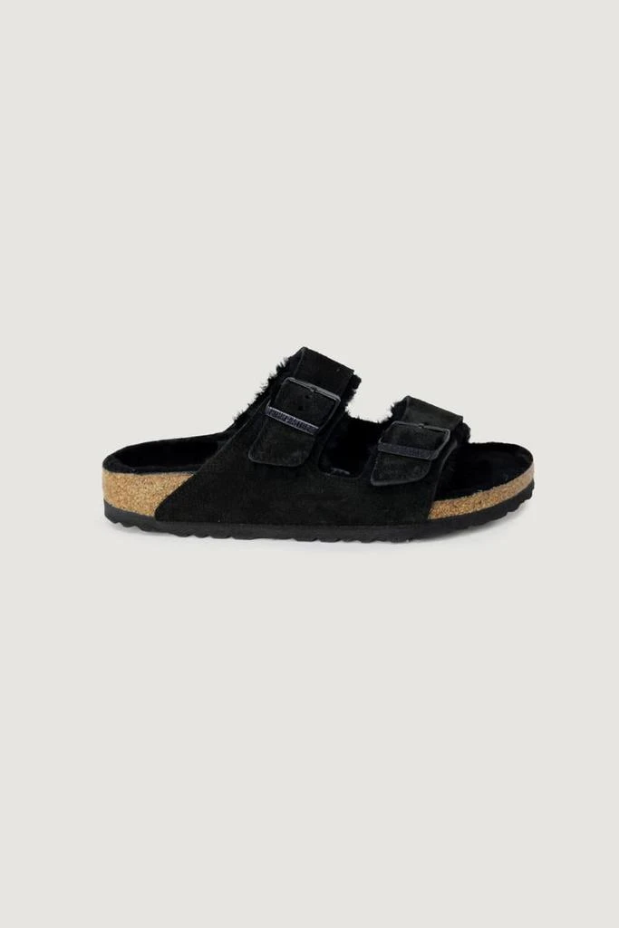 Birkenstock Birkenstock Arizona Shearling Black/Black Shoes 1