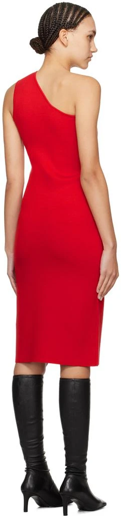 Max Mara Red Palma Midi Dress 3