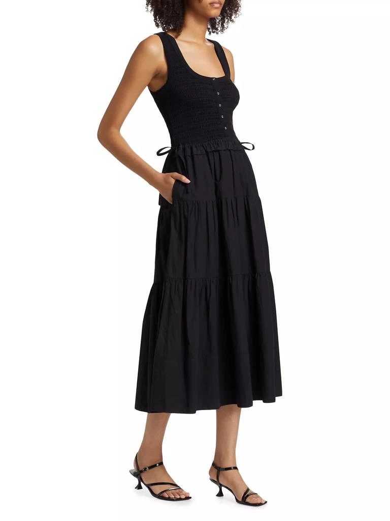Cinq à Sept Hali Smocked Midi-Dress 2