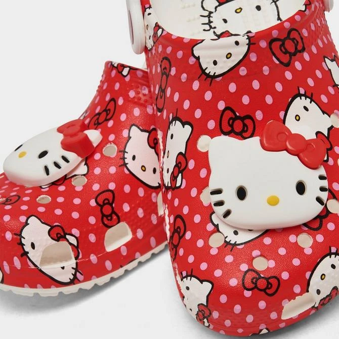 Crocs Girls' Little Kids' Crocs x Hello Kitty Classic Clog Shoes 3
