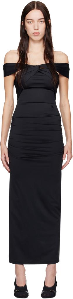 Misbhv Gray Draped Football Minidress - Dresses & Skirts