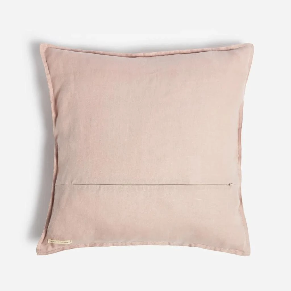 in homeware Linen Cushion - Pink - 50x50cm 2
