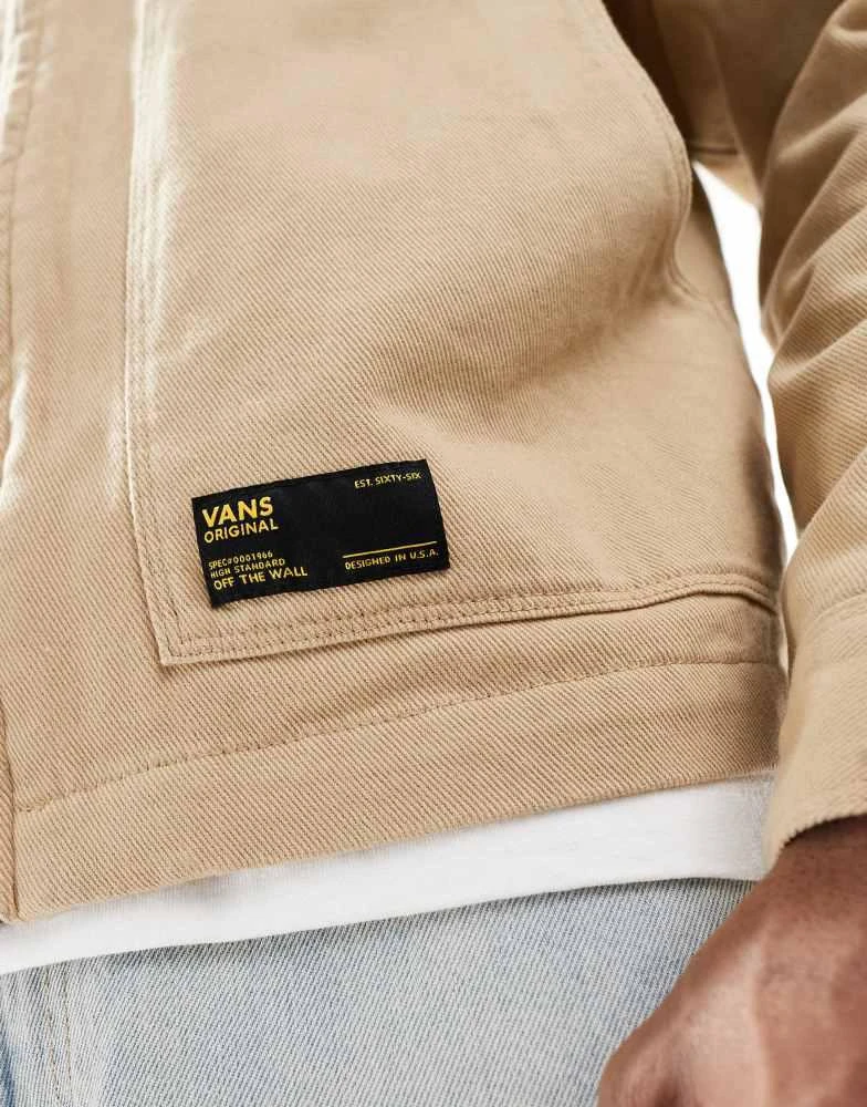 Vans Vans Mcavoy zip station jacket in incense 2