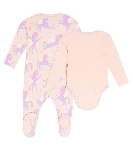 Stella McCartney Baby cotton bodysuit and onesie set 2