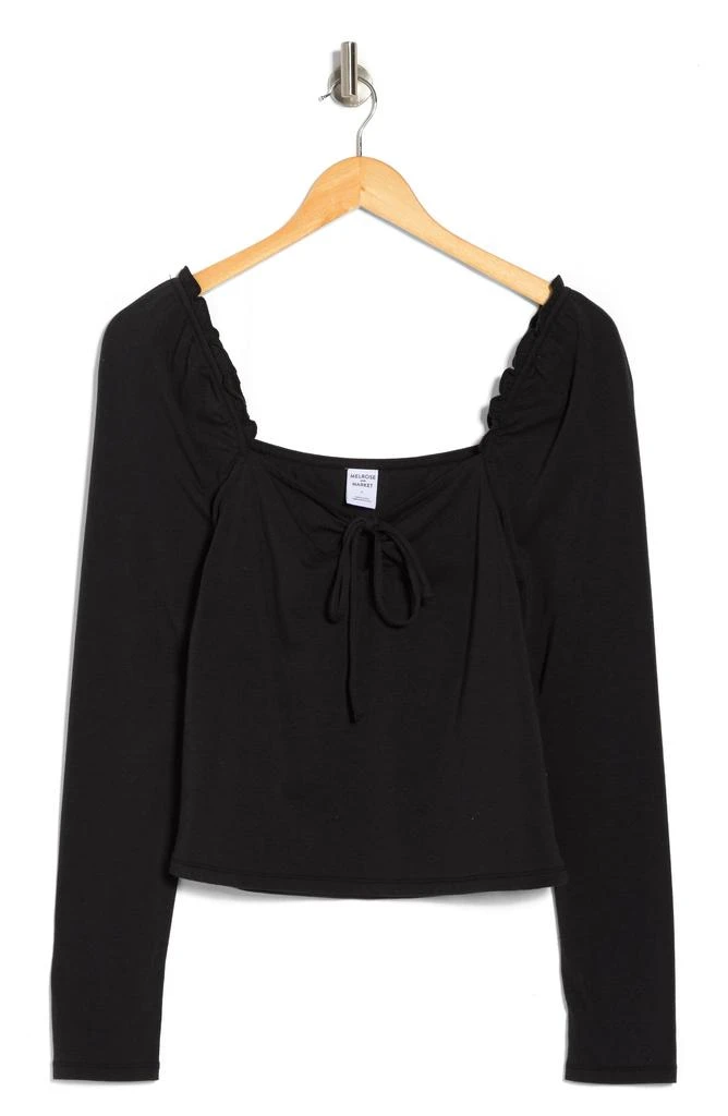 Melrose and Market Tie Neck Top 3