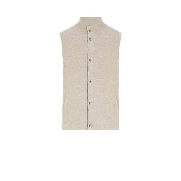 Hackett Sleeveless cotton jacket 1