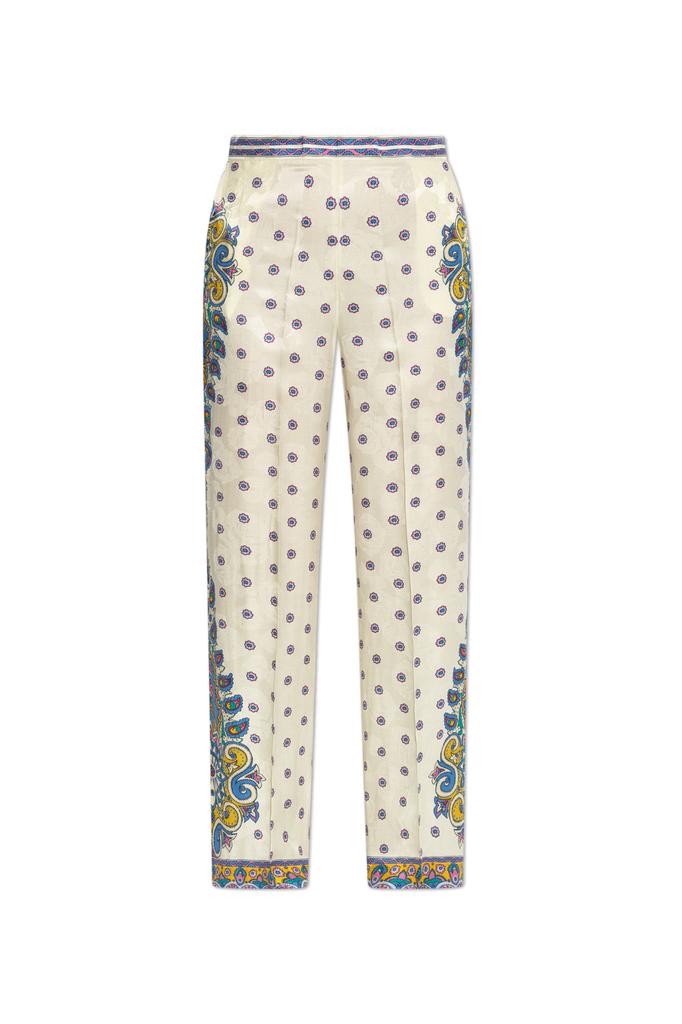 ETRO Trousers with decorative pattern