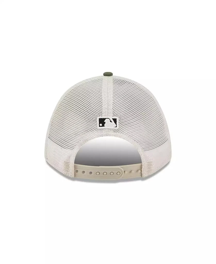 New Era Men's Light Beige/Olive Cincinnati Reds 2025 Armed Forces Day 9FORTY M-Crown A-Frame Adjustable Hat 5