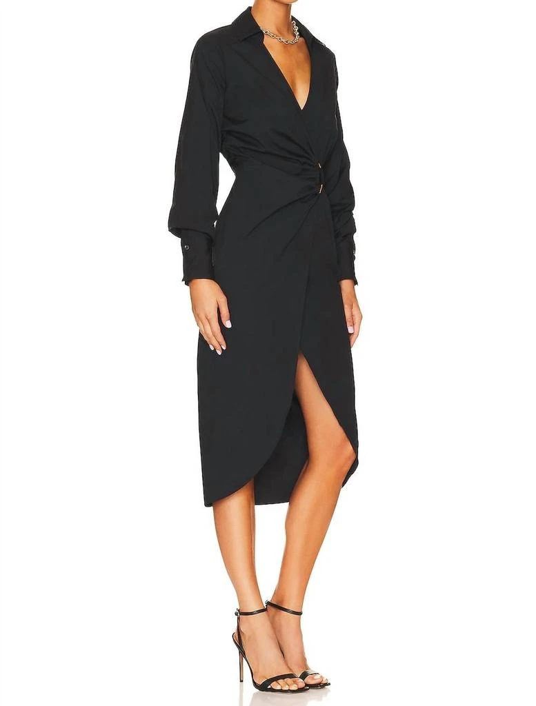 VERONICA BEARD Veronica Beard - Afton Belted Wrap Midi Dress 2