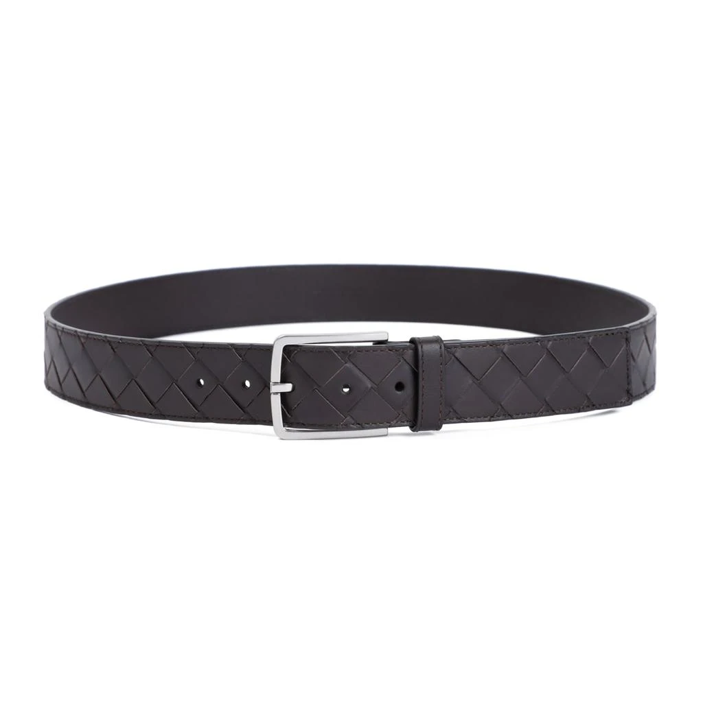 Bottega Veneta Intrecciato Leather Belt 2
