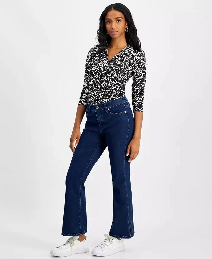 INC International Petite High-Rise Flare Jeans, Created for Macy's 3