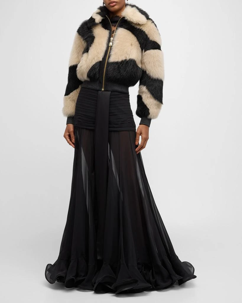 Zimmermann Illustration Fuzzy Swirl Jacket 2