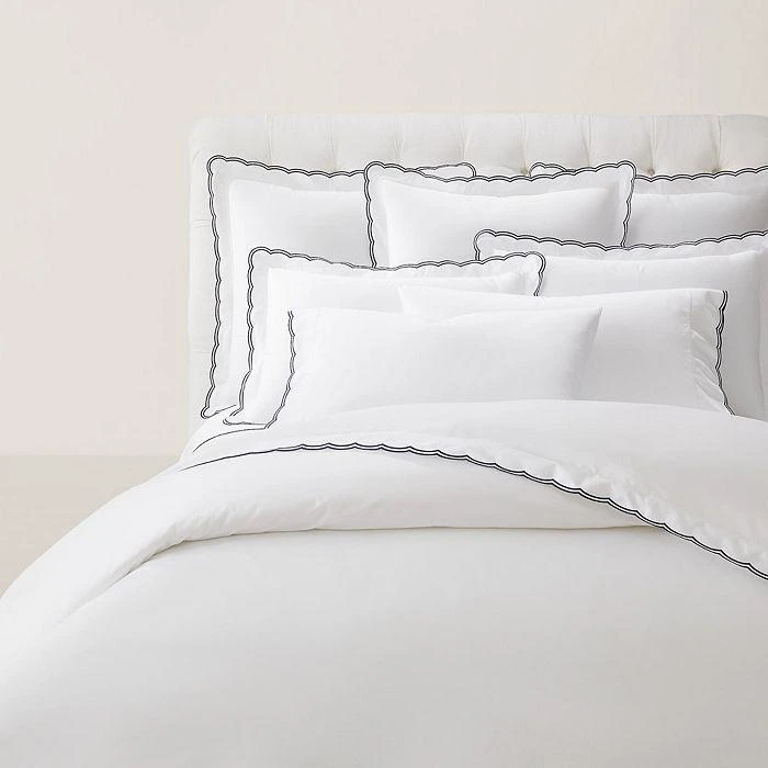 Ralph Lauren Malin Scallop Organic Cotton Euro Sham 2