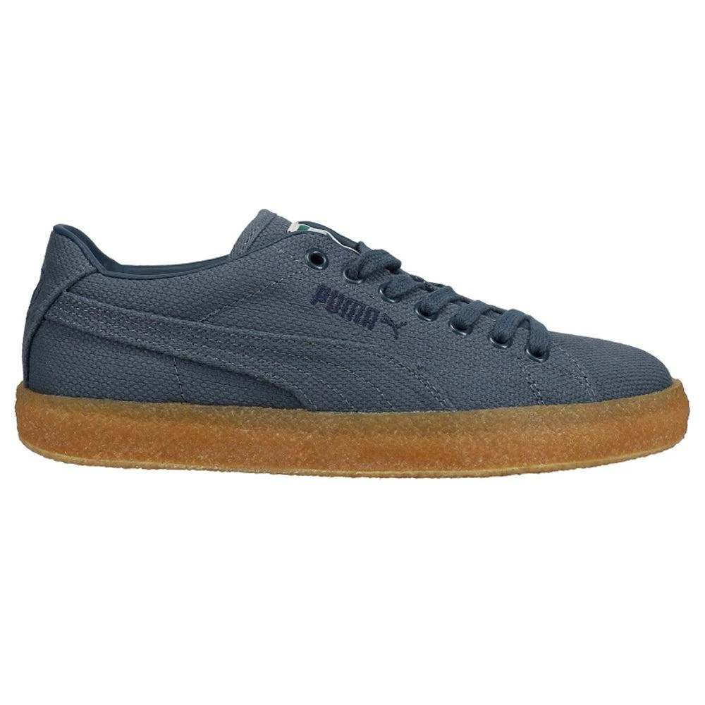 Puma Suede Crepe Canvas Lace Up Sneakers 1
