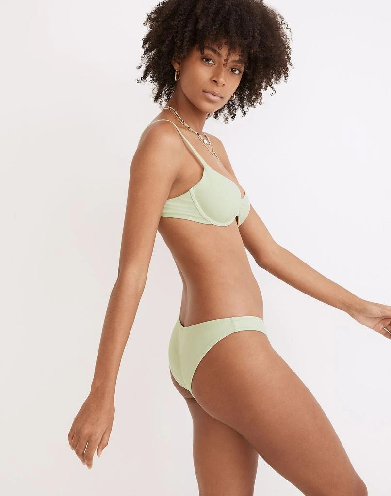 Madewell Madewell Second Wave Curved-Waist Bikini Bottom 2