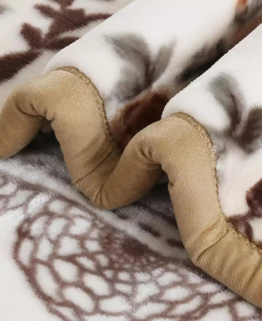 Nestl Printed Faux Mink Weighted Blanket, 9 lbs 3