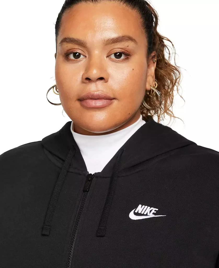 NIKE Plus Size Sportswear Club Fleece Full-Zip Hoodie 2