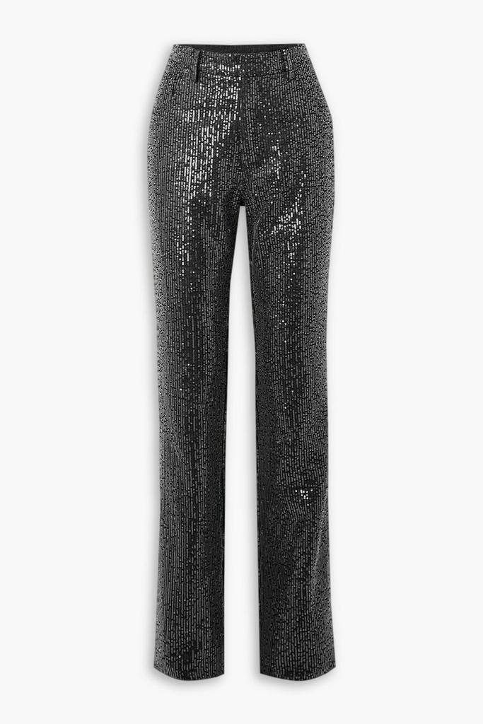 ROTATE Birger Christensen Rottan sequin-embellished mid-rise straight-leg jeans