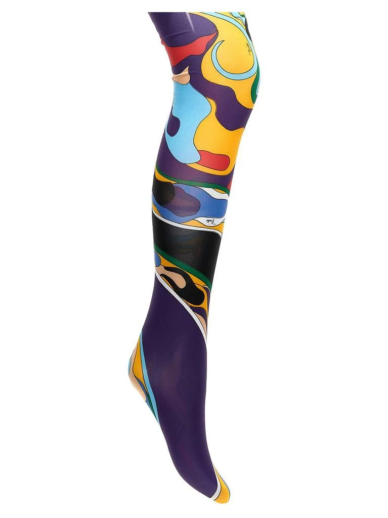 Pucci Pucci 'Orchidee' Print Tights 2