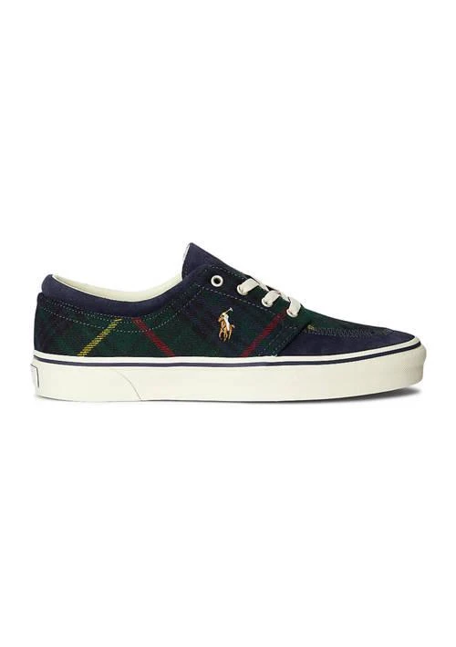 Ralph Lauren Ralph Lauren Faxon X Plaid Wool Suede Sneakers 2