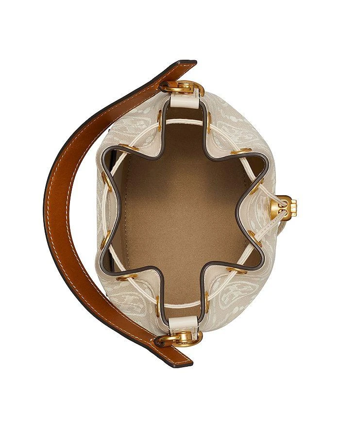 Tory Burch T Monogram Jacquard Bucket Bag 3