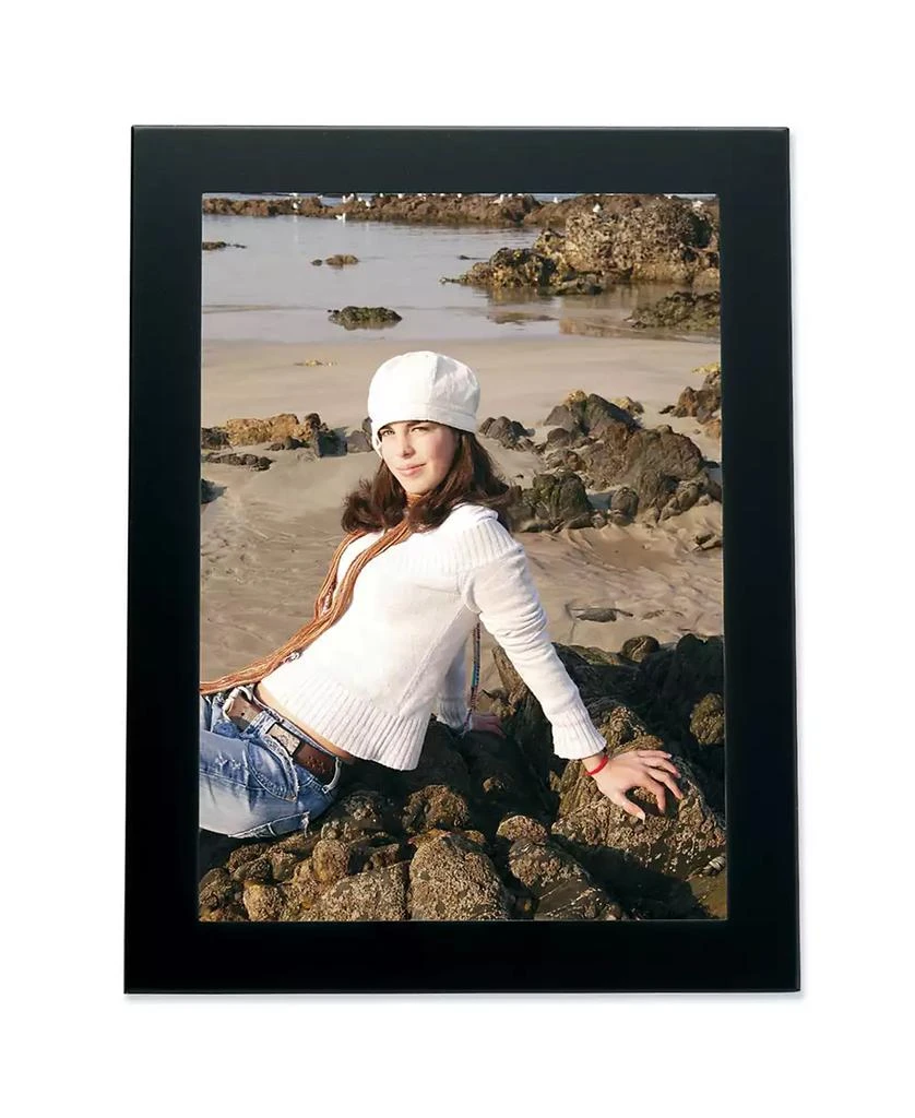 Lawrence Frames Black Metal Picture Frame - 8" x 10" 1