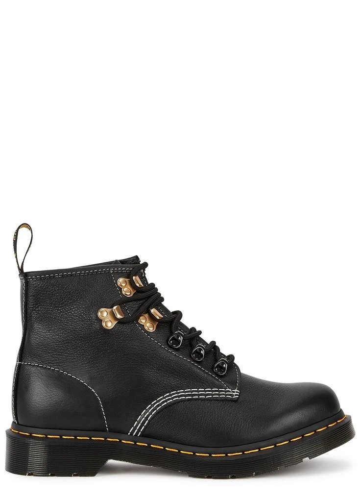 Dr. Martens 101 Virginia black leather ankle boots 1