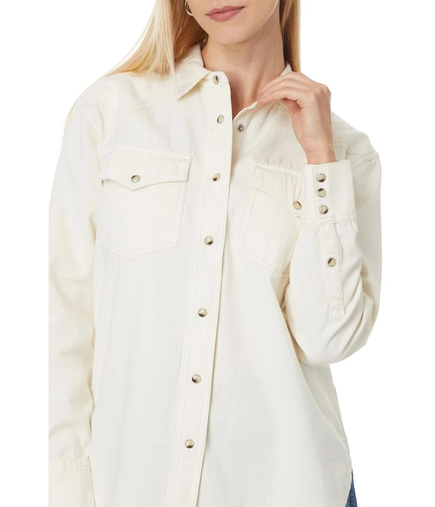 Madewell Denim Perfect Western Shirt Ecru 3