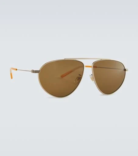 Gucci Metal frame aviator sunglasses 4