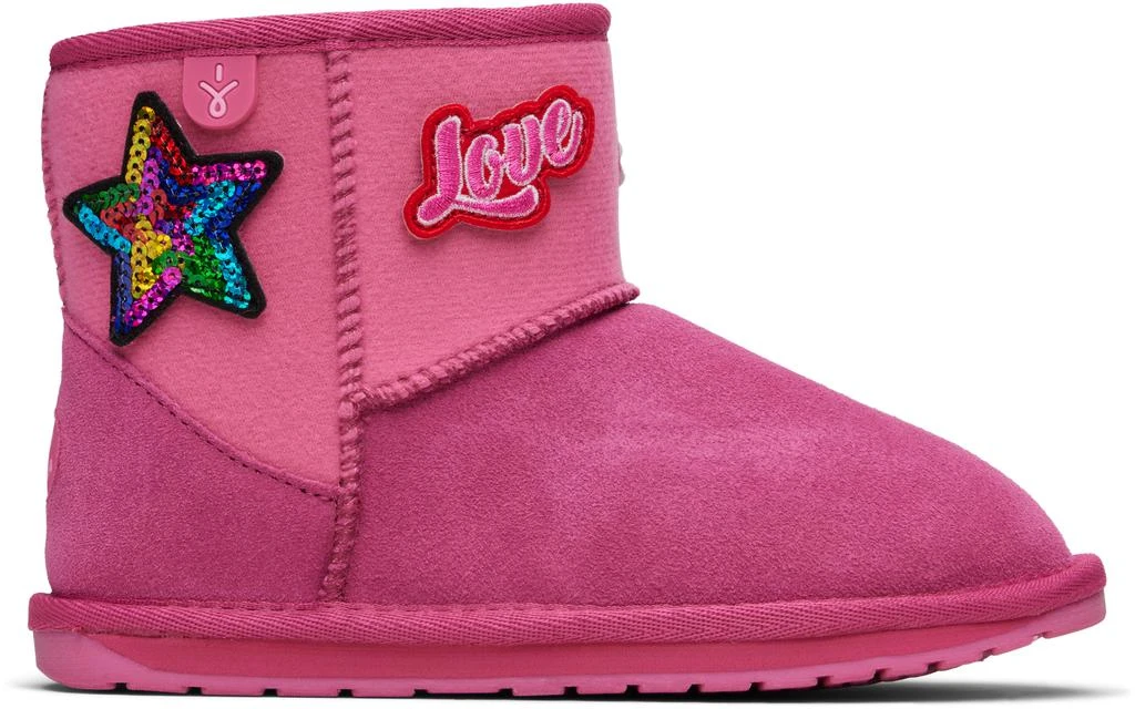 EMU Australia Kids Pink Wallaby Mini Play Boots