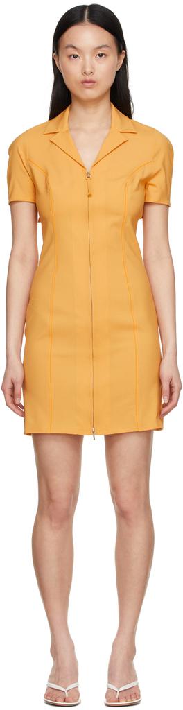 【Jacquemus】Halter V-neck Dress Jacquemus + Bambino Halterneck Linen Midi Dress