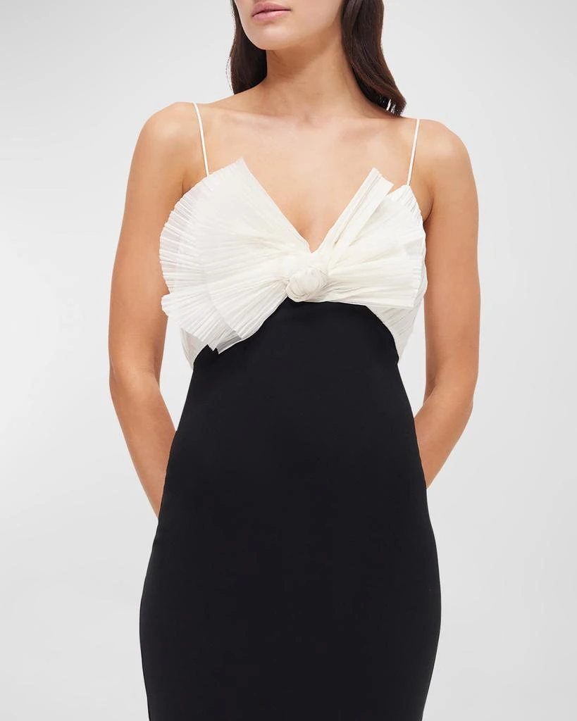 RACHEL GILBERT July Column Dress with Bow Detail 5