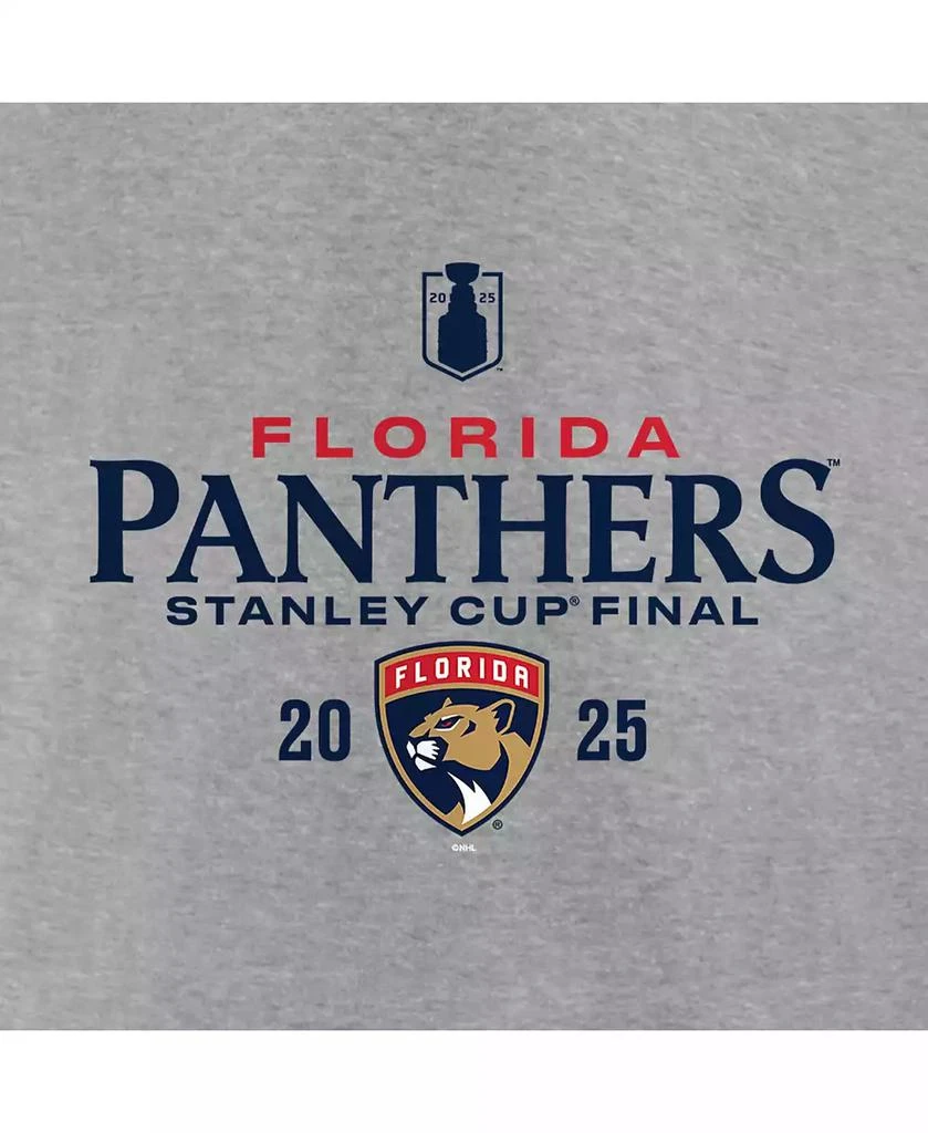 Fanatics Men's Steel Florida Panthers 2025 NHL Stanley Cup Playoffs Roster T-Shirt 4
