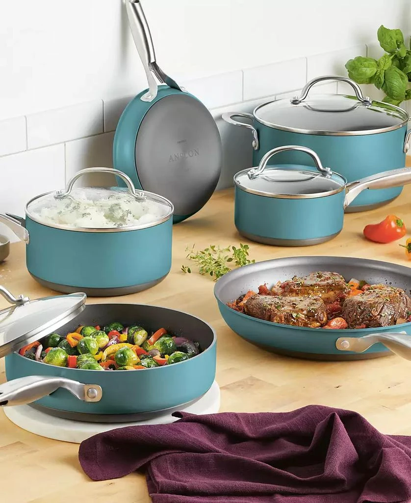 Anolon Achieve Hard Anodized Nonstick Cookware Set, 10 Piece 8