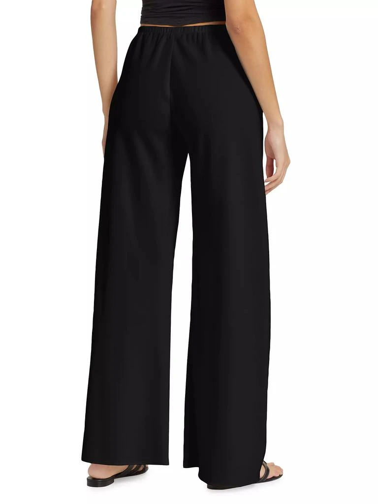 The Row Gala Crepe Wide-Leg Pants 5
