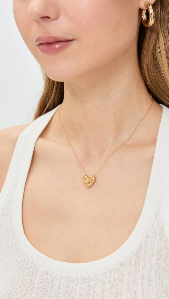 Missoma Puffy Heart Pendant Necklace 2