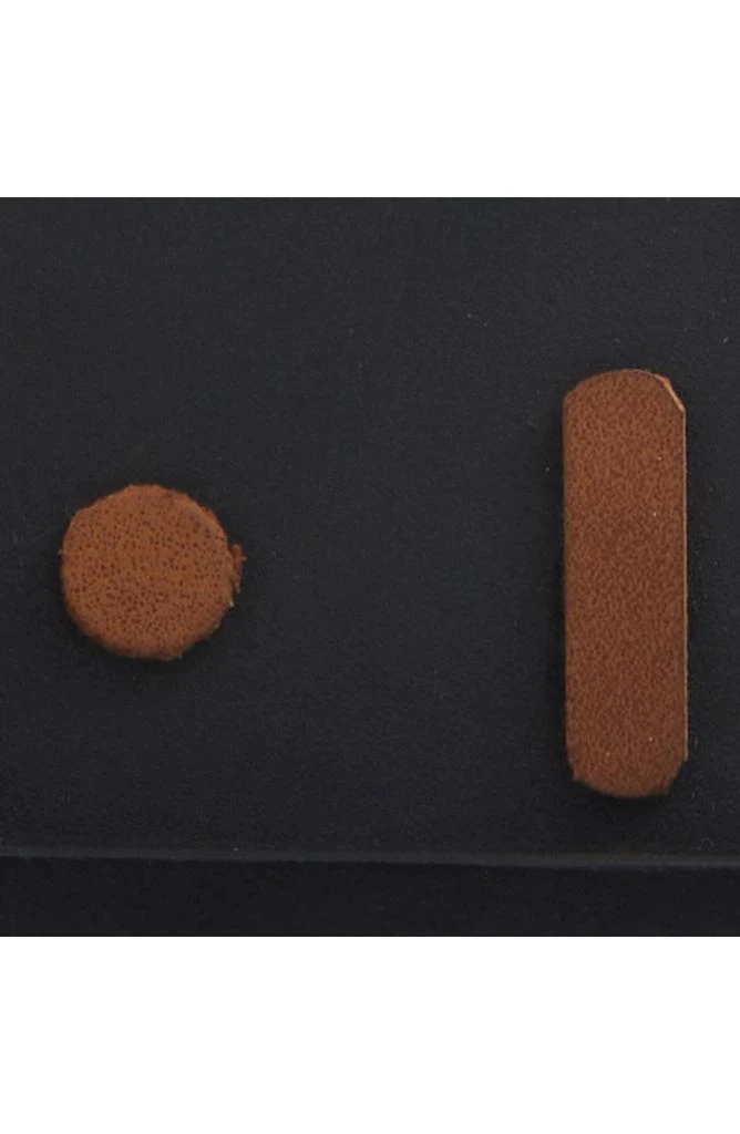 VIVIAN LUNE HOME Modern Black Metal Clock 3