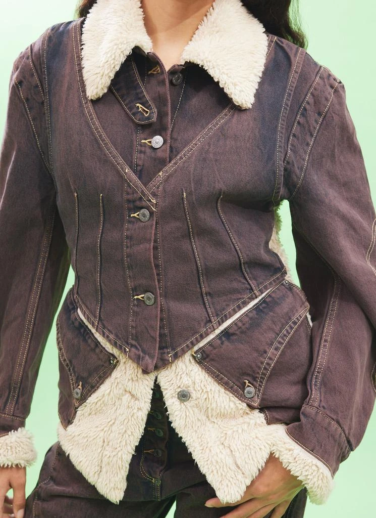 Kiko Kostadinov Paneled Denim Jacket 6