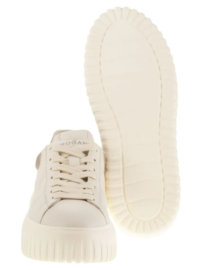 hogan H-Stripes Leather Trainers 5
