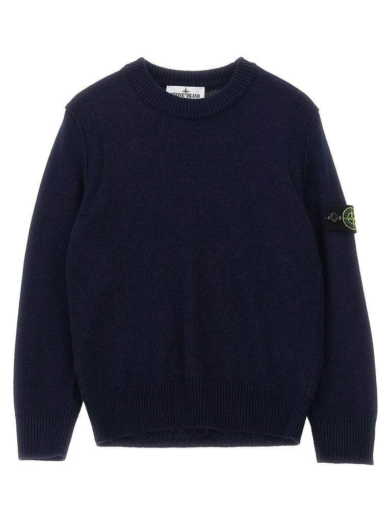 Stone Island Junior Stone Island Junior Logo Patch Knitted Jumper 1