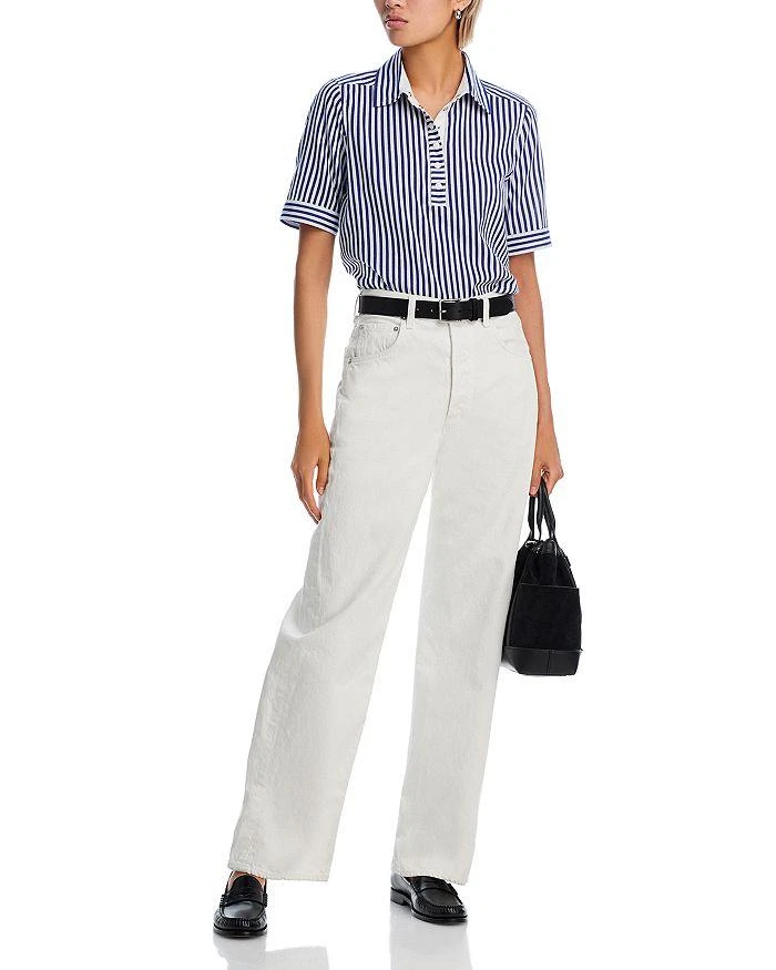 FRAME The Snap Polo Shirt 2