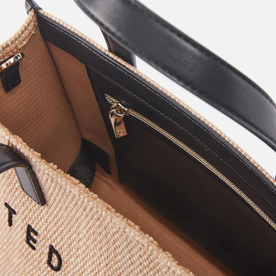 Ted Baker London Ted Baker Paolina Raffia Small Icon Bag 4
