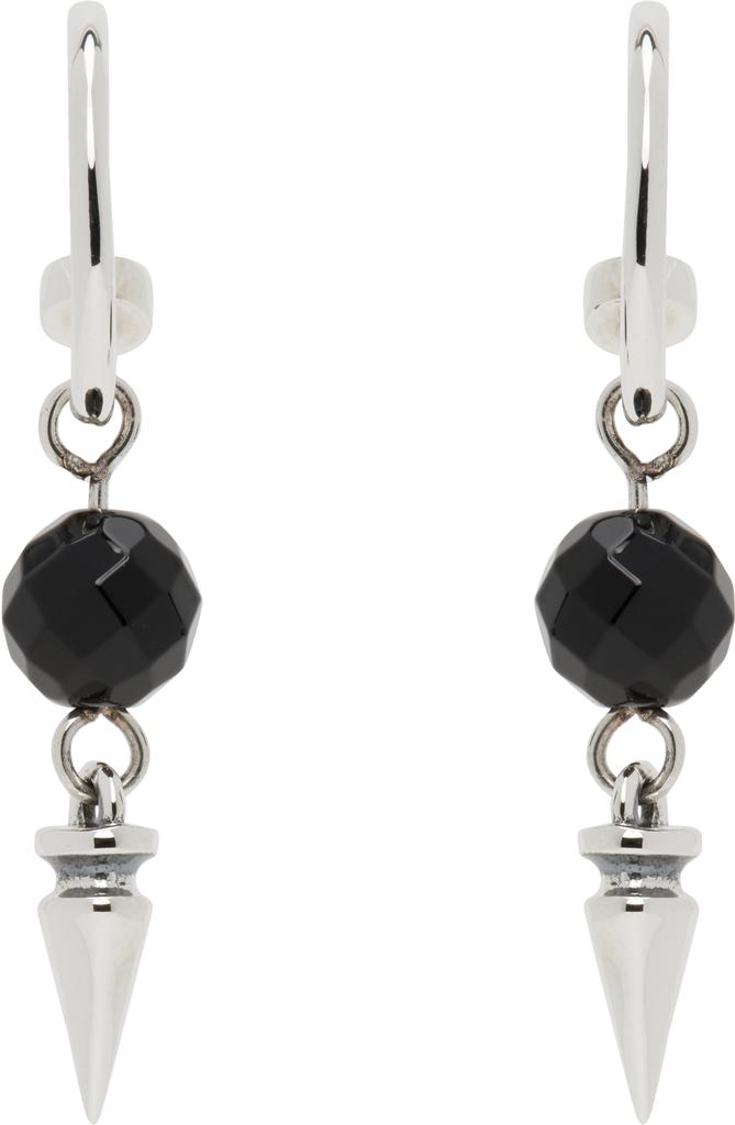 Stolen Girlfriends Club Silver Punk Orb Sleepers Earrings
