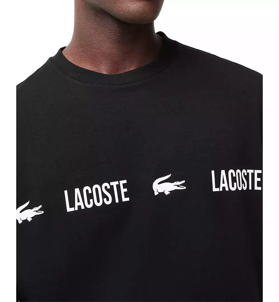 Lacoste Men’s Logo Band Lightweight Sleep Tee 3