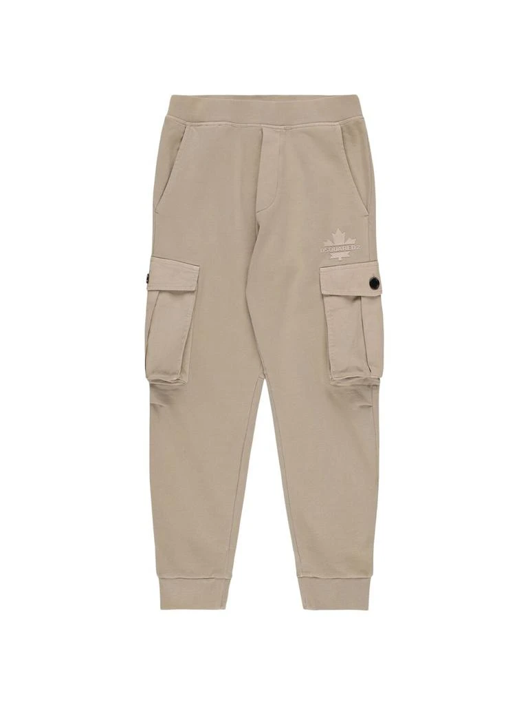 DSQUARED2 Cotton Cargo Sweatpants 1