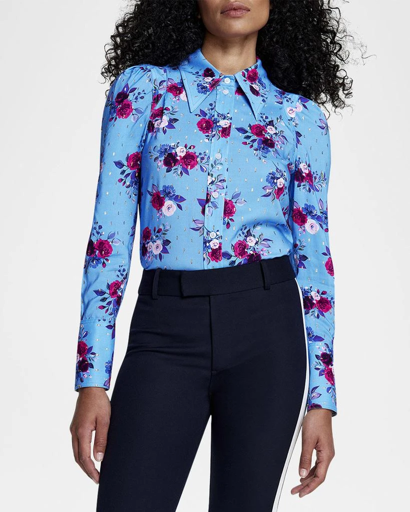 Smythe Floral-Printed Box Pleat Shirt 3
